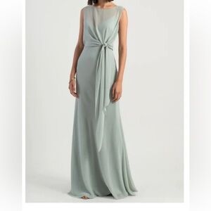 Jenny Yoo Paltrow Luxe Chiffon Maxi Bridesmaid Maxi Dress